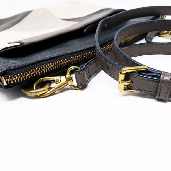 Fossil Fiona Leather Colorblock Crossbody Bag - Picture 4 of 9